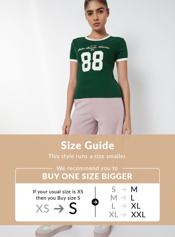 Women Printed Sports T-shirt