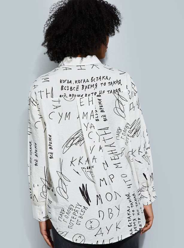 URB_N Women Printed Shirt