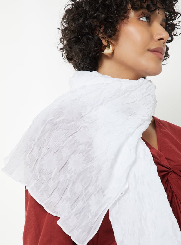 Women Floral Print Scarf