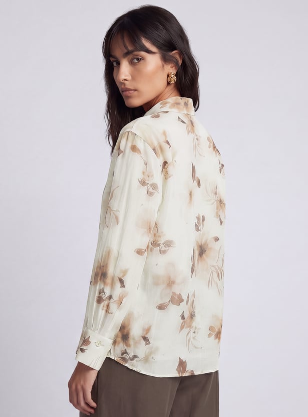 Women Floral Print Shirt