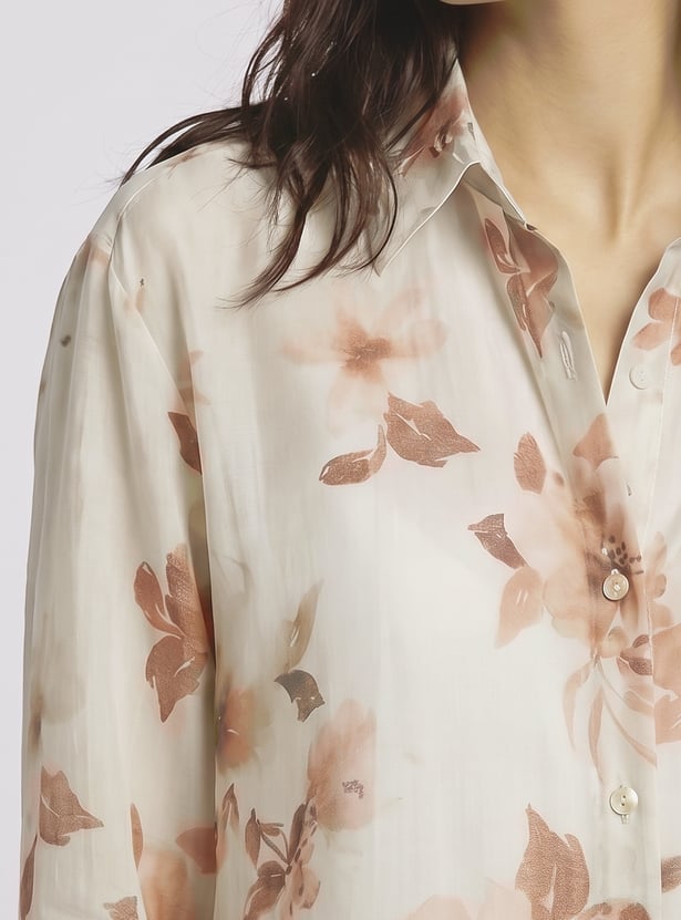Women Floral Print Shirt