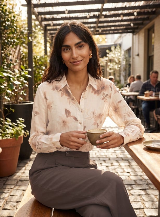 Women Floral Print Shirt