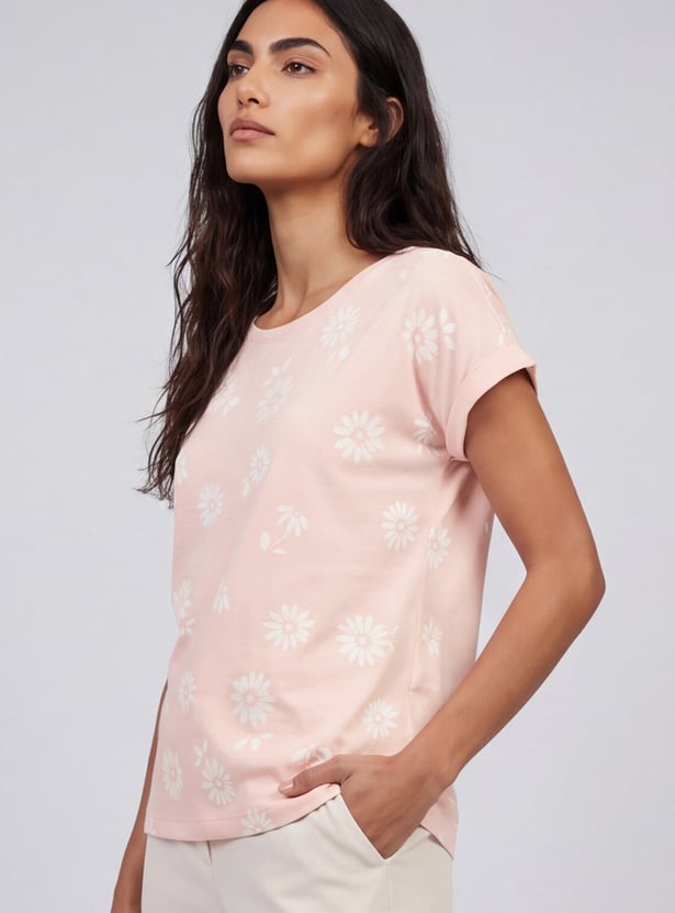 Women Embroidered T-shirt