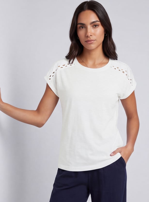 Women Solid T-shirt
