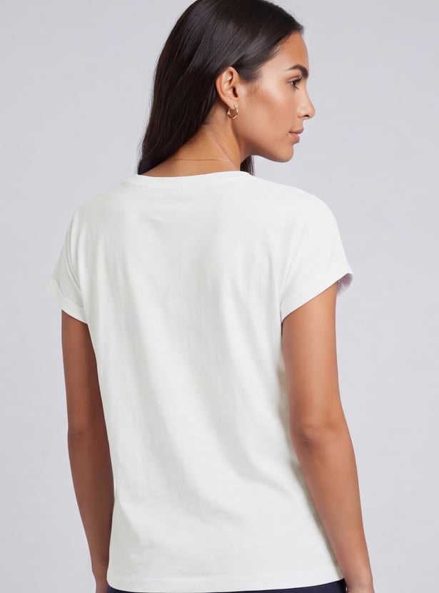 Women Solid T-shirt