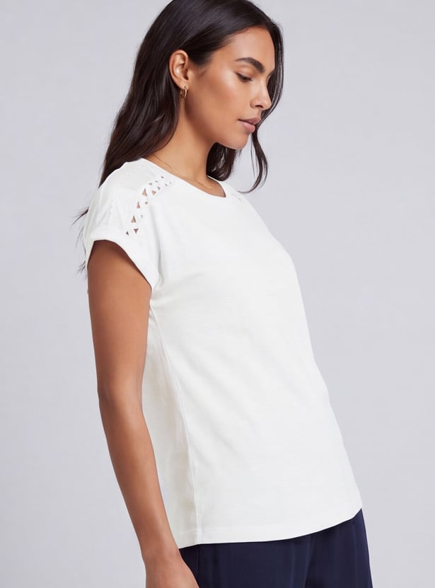 Women Solid T-shirt