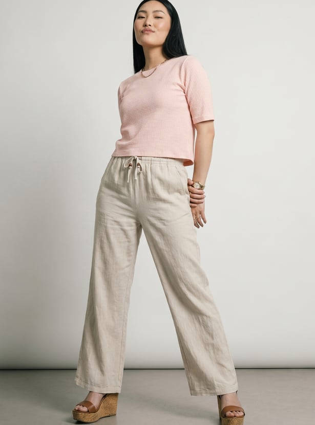 Women Ribbed T-shirt