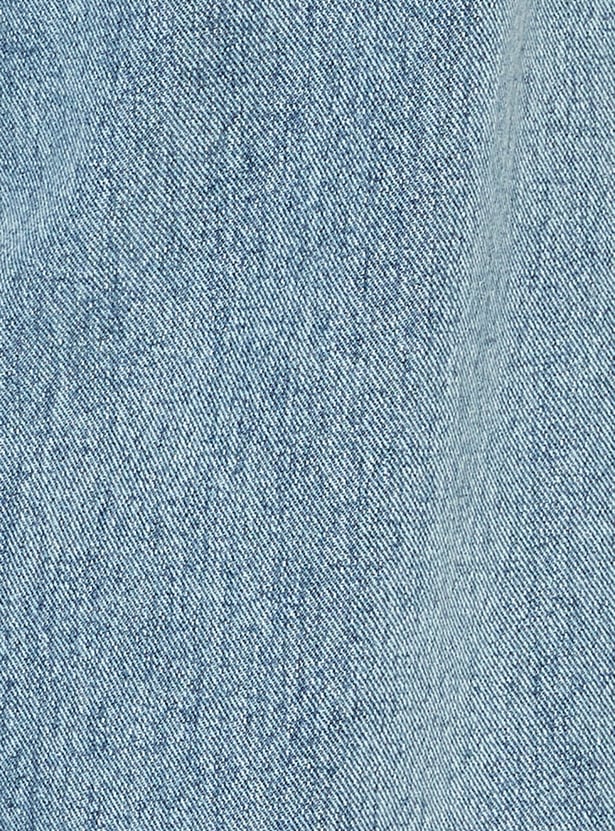 Women Clean Look Wide Leg Jeans
