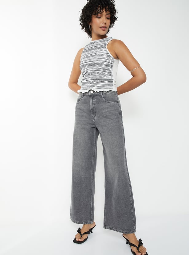 Women Wide Leg Jeans
