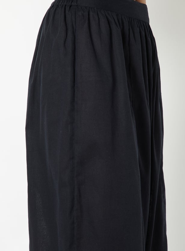 Women Solid Palazzos