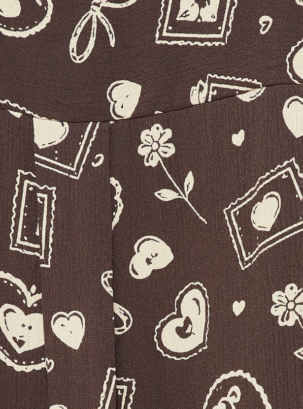 URB_N Women Printed Regular Fit Shirt