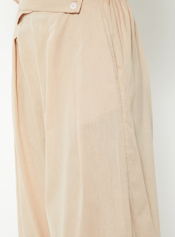 Women Solid Palazzos