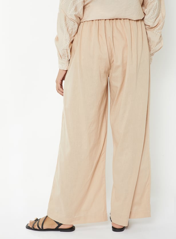 Women Solid Palazzos