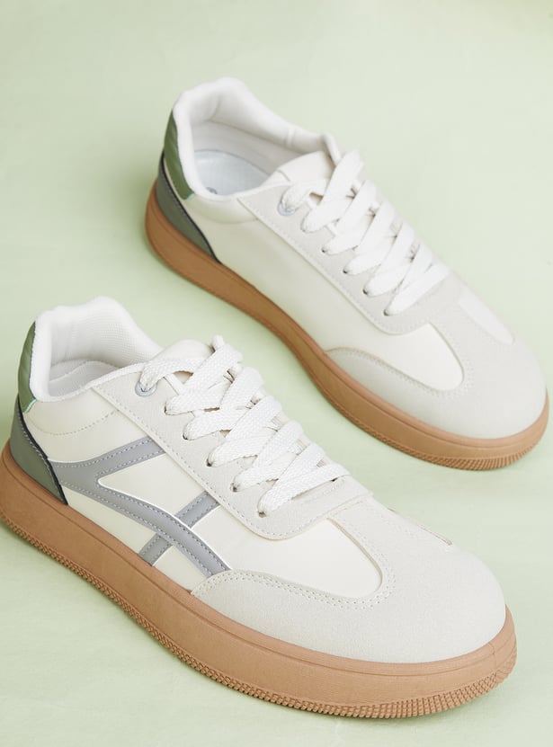 Men Lace-Up Sneakers