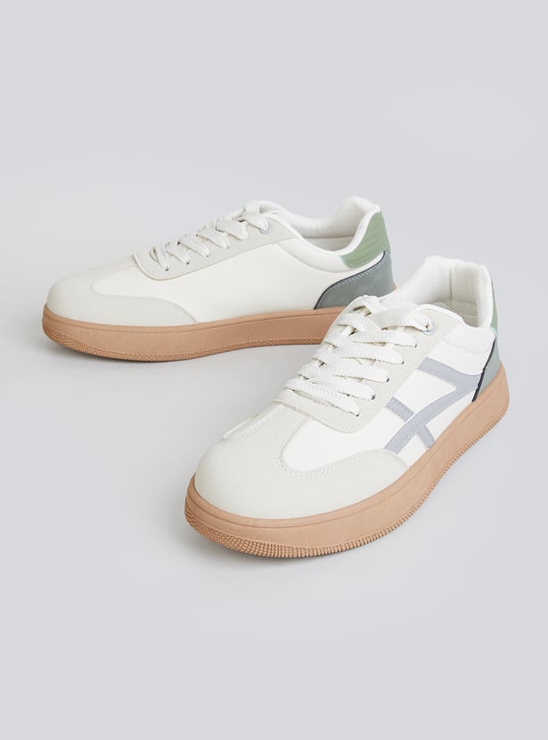 Men Lace-Up Sneakers