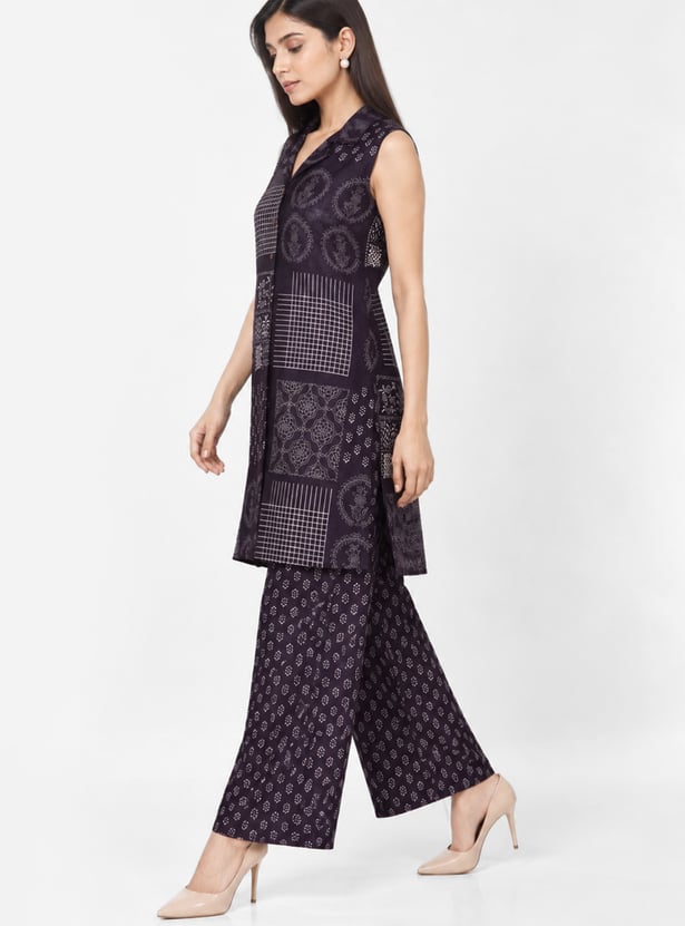 Women Printed Straight Kurta Set