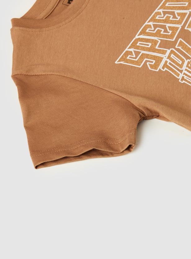 Boys Printed T-shirts - Pack of 2