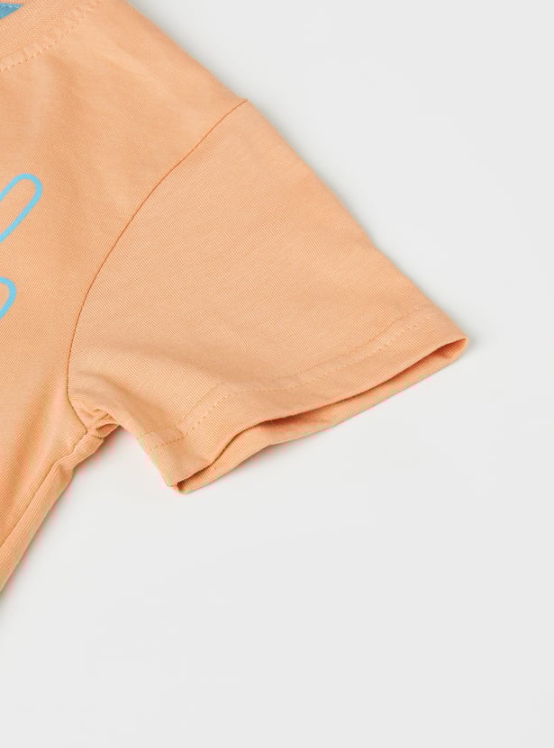 Boys Printed T-shirts - Pack of 2