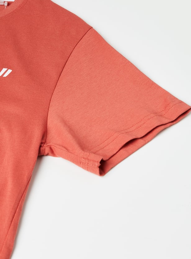 Boys Graphic Print T-shirt - Pack of 2