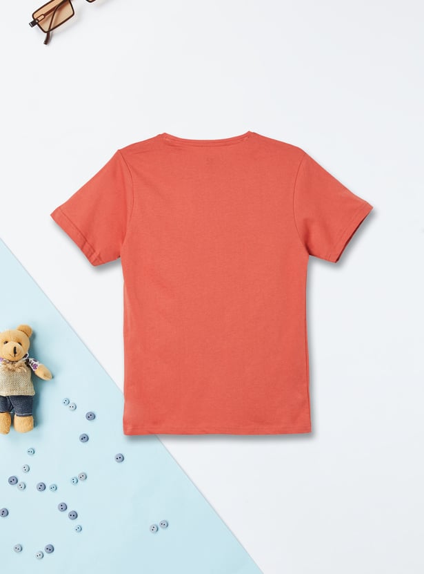 Boys Graphic Print T-shirt - Pack of 2