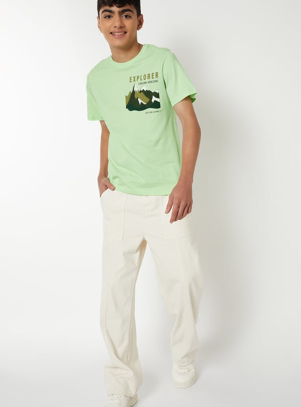 Boys Printed T-shirt - Pack of 2