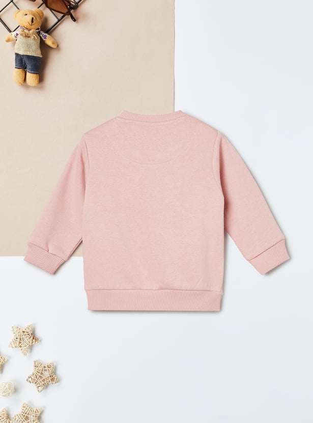 Girls Printed Sweatshirt - Pack of 2