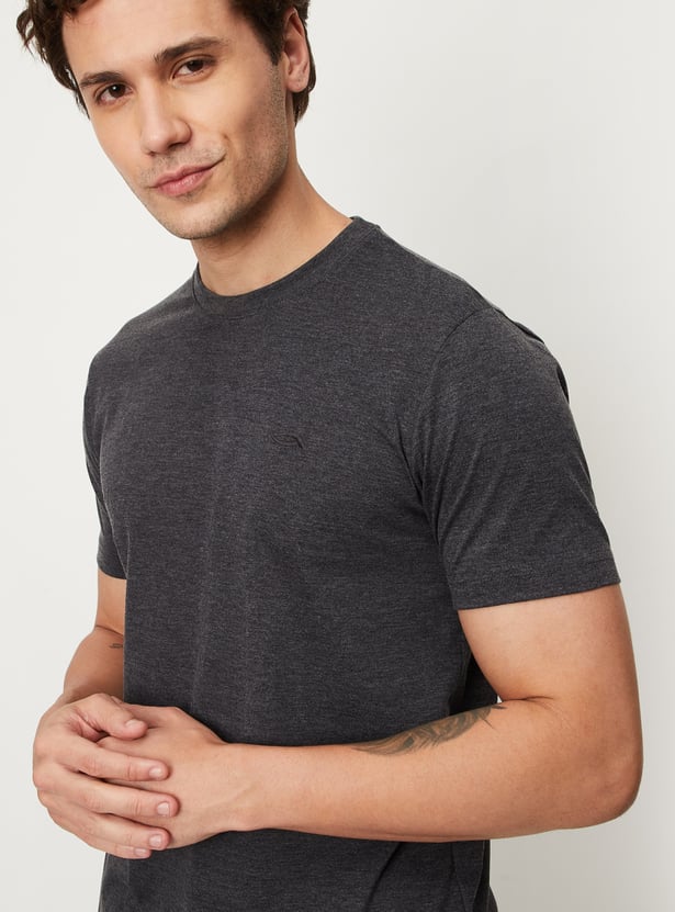 Men Solid Lounge T-shirt - Pack of 2