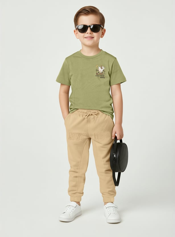 Boys Assorted Joggers - Pack of 2