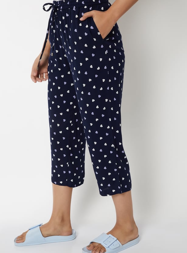 Women Printed Capris - Pack of 2