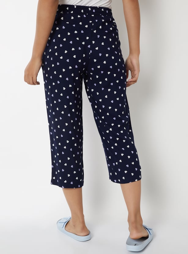 Women Printed Capris - Pack of 2