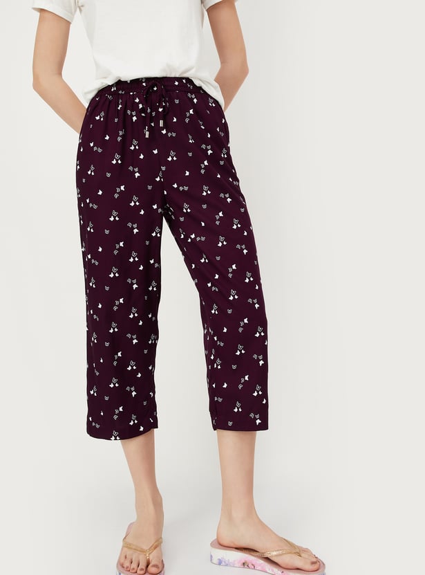 Women Printed Capris - Pack of 2