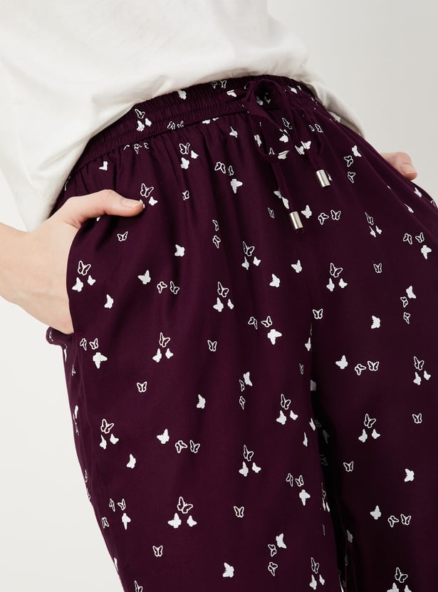 Women Printed Capris - Pack of 2