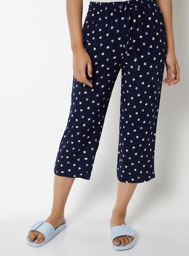 Women Printed Capris - Pack of 2