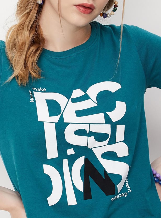 URB_N Women Printed T-shirt - Pack of 2