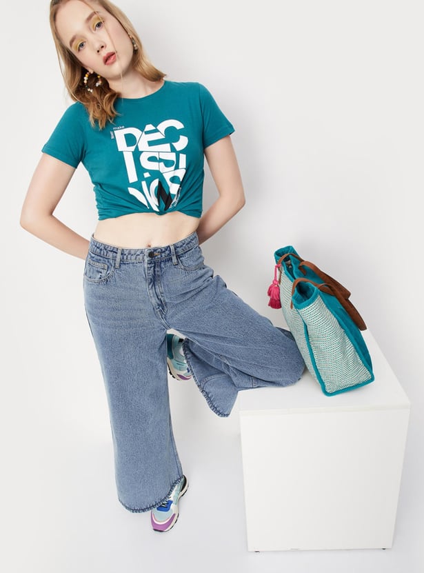 URB_N Women Printed T-shirt - Pack of 2