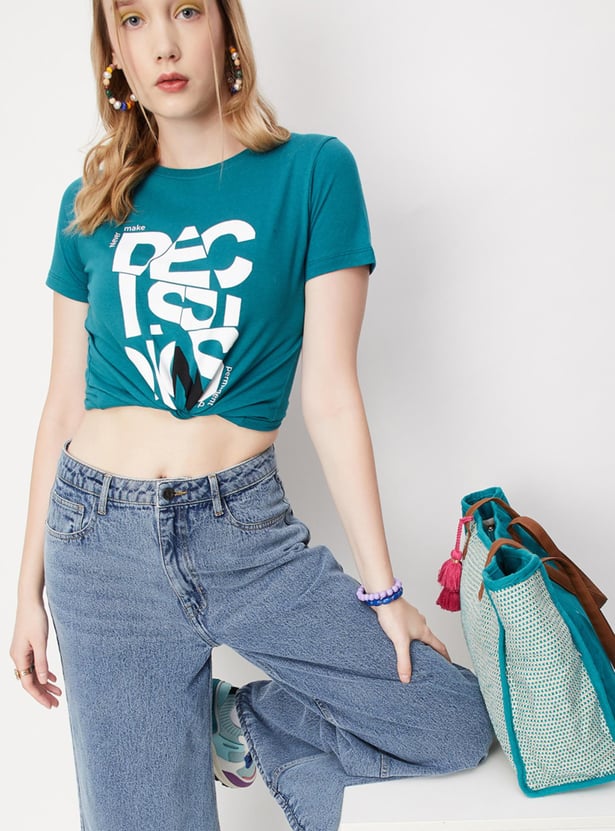 URB_N Women Printed T-shirt - Pack of 2