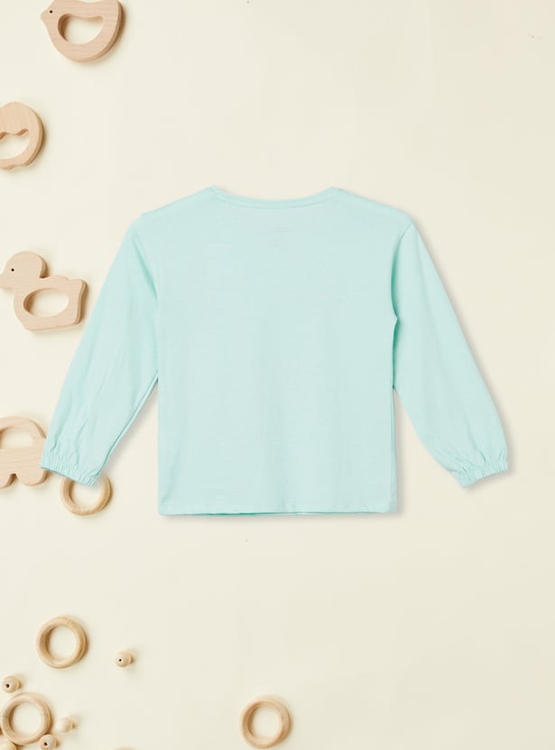 Girls Printed T-shirt - Pack of 2