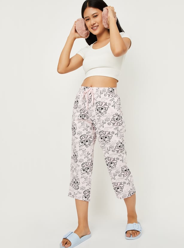 Women Snitch Printed Capris - Pack of 2