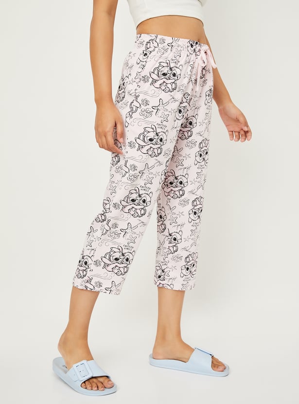 Women Snitch Printed Capris - Pack of 2