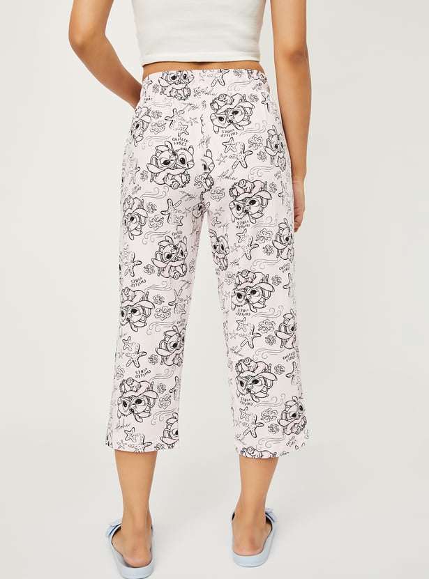Women Snitch Printed Capris - Pack of 2