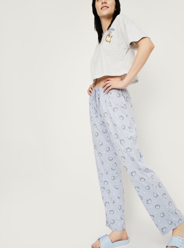 Women Printed Pyjamas - Pack of 2
