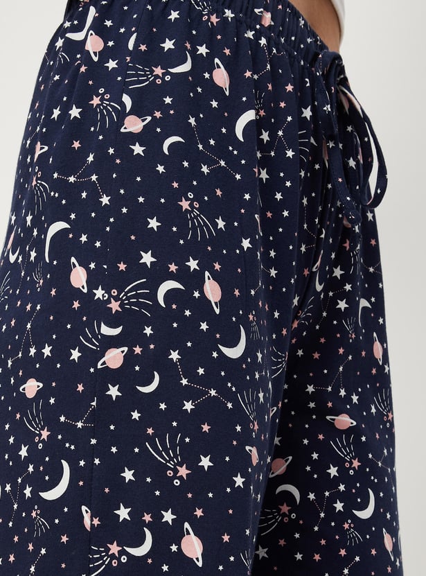 Women Printed Pyjamas - Pack of 2