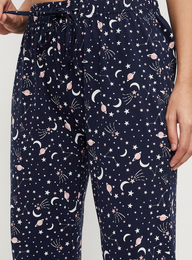 Women Printed Pyjamas - Pack of 2