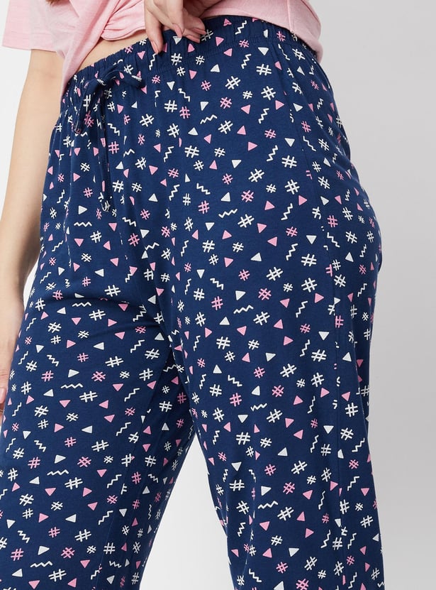 Women Printed Pyjamas - Pack of 2