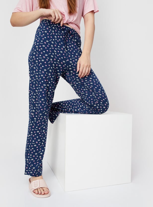 Women Printed Pyjamas - Pack of 2