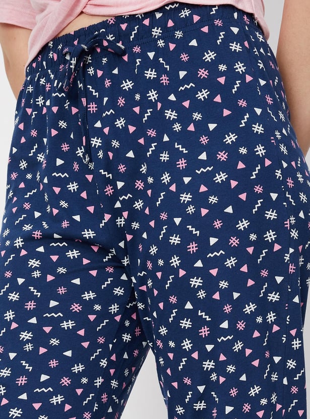 Women Printed Pyjamas - Pack of 2