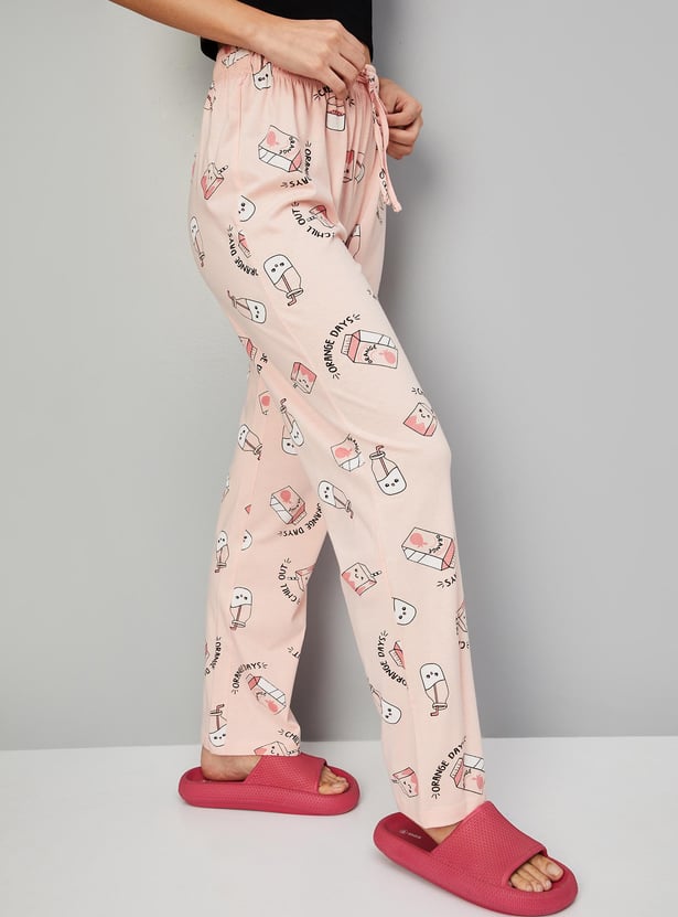 Women Printed Pyjamas - Pack of 2