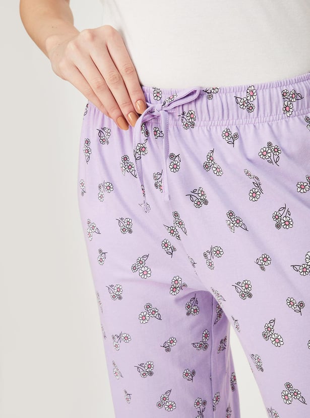 Women Printed Pyjamas - Pack of 2