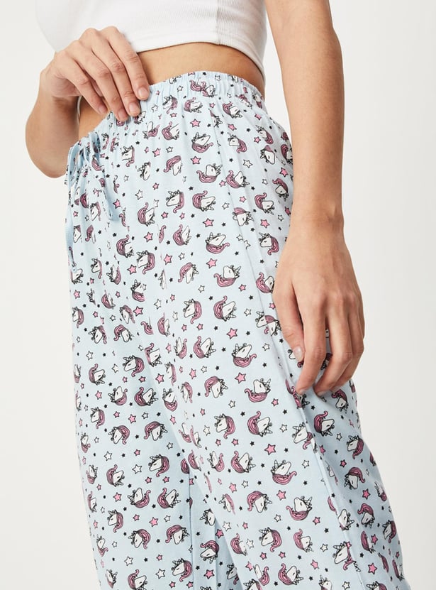 Women Printed Pyjamas - Pack of 2