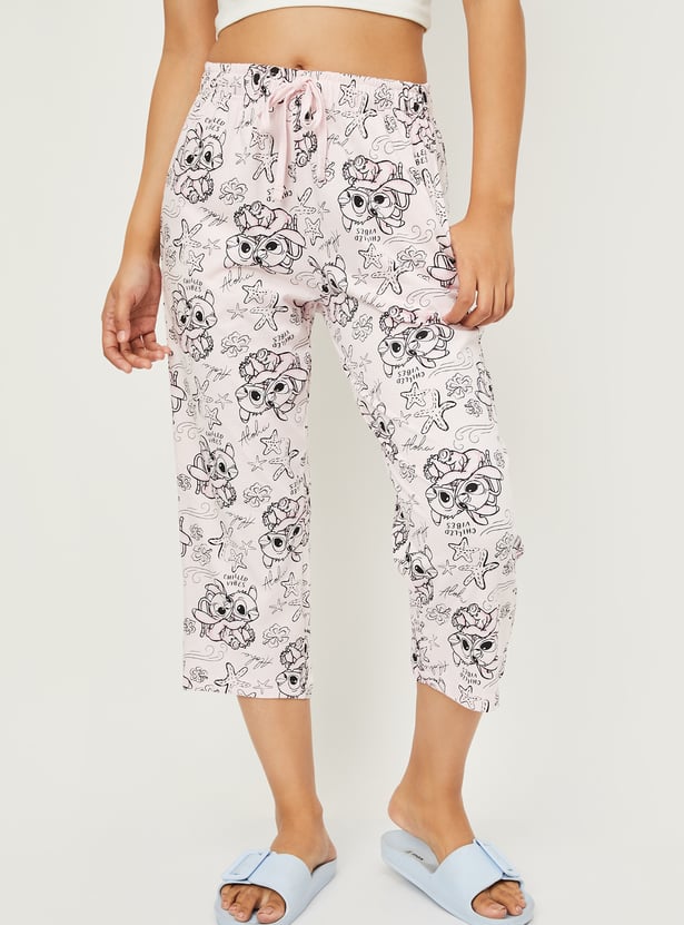 Women Printed Capris - Pack of 2